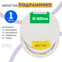 Без бренда «Холст Две картинки круглый 60 см на подрамнике» в Новосибирске в интернет-магазине в Новосибирске Без бренда «Холст Две картинки круглый 60 см на подрамнике» в Новосибирске