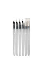 Без бренда «Коробка 200 шт.: Кисти с резервуаром для воды аквабраш 6 шт.» в Новосибирске 