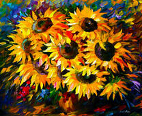 Без бренда «Собранный букет подсолнухов» в Новосибирске 