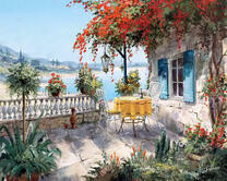 Без бренда «Летняя терраса у залива_» в Новосибирске 