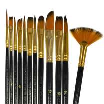 Без бренда «Коробка 240 шт.: Кисти для рисования набор (12 шт)» в Новосибирске 