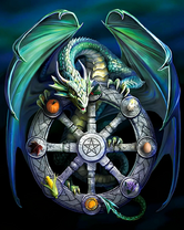 Без бренда «Коробка 20 шт: Дракон на магическом круге» в Новосибирске 