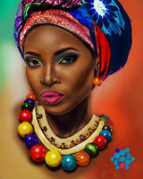 Без бренда «Портрет яркой женщины» в Новосибирске  в интернет-магазине  в Новосибирске Без бренда «Портрет яркой женщины» в Новосибирске