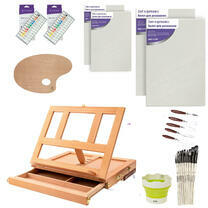 Без бренда «BOX6-EASEL2KTBL30PAINTSET» в Новосибирске 