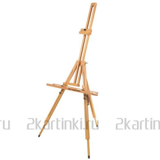 Тип товара Коробка 4 шт.: Мольберт Две картинки тренога, деревянный, подставка