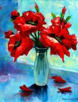 Без бренда «Букет красных маков» в Новосибирске 