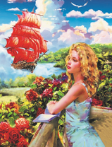 Асоль и ее мечты о алых парусах