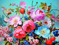 Без бренда «Пионы и другие цветы» в Новосибирске 