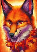 Без бренда «Хитрая лиса с осенним венком» в Новосибирске 